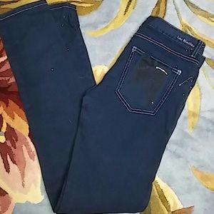 Les Halles Jeans Dark Wash Straight Leg #E3